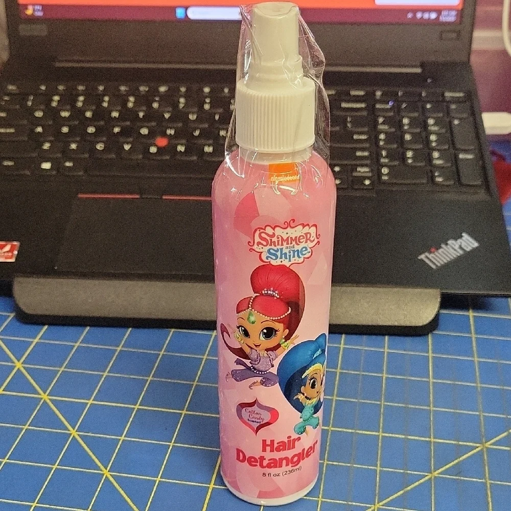 Nickelodeon Shimmer & Shine Hair Detangler 236ml New Cotton Candy